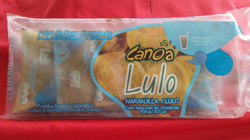 PULPA DE LULO CANOA COJIN